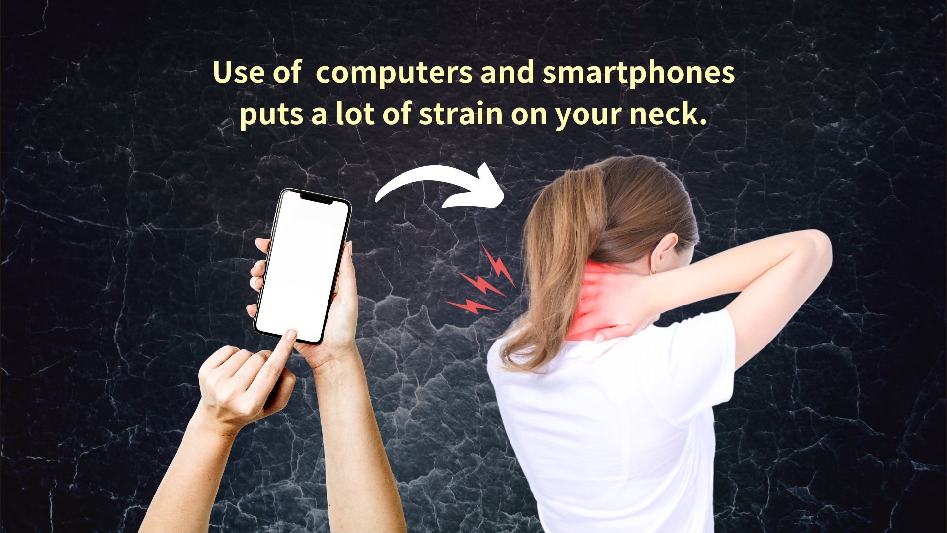 use of devices puts strain on your neck